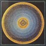 Om Mantra Mandala thangka