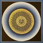Infinite Knot Rainbow Mantra Mandala Thangka Painting