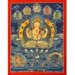 Chenrezig Thangka Painting