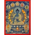 Medicine,Healing Buddha Thangka