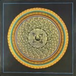 Mantra Mandala Thangka Painting