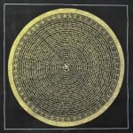 Om Mantra Mandala Thangka Painting