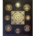 Chenrezig Auspicius Symbols Mandala Thangka Painting
