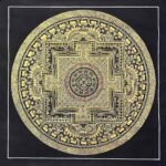 Yin-Yang Vajra Mandala Thangka Painting