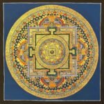 Om Mandala Thangka Painting