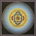 Om Mantra Mandala Thangka Painting
