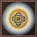 Om Mantra Mandala Thangka Painting