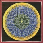 Mantra Mandala Thangka Painting