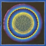 Rainbow,Lotus Mantra Mandala Thangka Painting