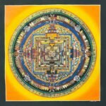 Kalachakra Mandala Thangka Painting