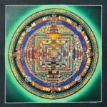 Kalachakra Mandala Thangka Painting