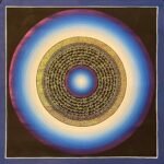 Double Rainbow Mantra Mandala Thangka Painting