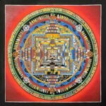 Kalachakra Mandala Thangka Painting