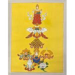 Eight Auspicious Symbols Thangka Painting