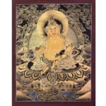 Jambala Thangka Painting