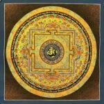 Om Mandala Thangka Painting