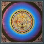 Lotus Kalachakra Mandala Thangka
