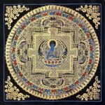 Medicine Buddha Mandala Thangka