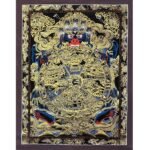 Wheel  Of Life Thagka Painting