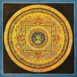Infinite Knot Mandala Thangka Painting