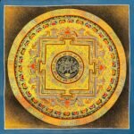 Cool Shade of Dharma Mandala Thangka