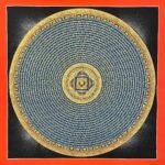 Om Mantra Mandala Thangka