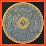 Om Mantra Mandala Thangka Painting