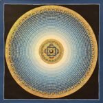 Om Mantra Mandala Thangka painting