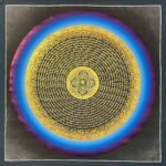 Om Rainbow Mantra Mandala Thangka