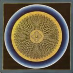 Om Rainbow Mantra Mandala Thangka