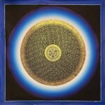 Om Rainbow Mantra Mandala Thangka Painting