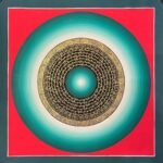 Double Raibow Meditation Mantra Mandala Thangka