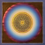 Rainbow Mantra Mandala Thangka