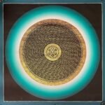 Om Rainbow Mantra Mandala Thangka