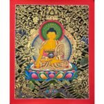 Shakyamuni Buddha  Thangka Painting
