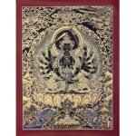 Hand-Painted Chundi Thangka: Tibetan Buddhist Art, Wisdom Compassion Deity (Home Decor)