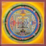 Kalachakra Mandala Thangka Painting