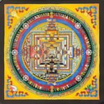 Kalachakra Mandala Thangka Painting