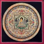Shakyamuni Buddha Mandala Thangka painting