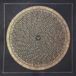 Buddha Eyes Om Mani Padme Hum Mantra Thangka