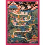 Way To Heaven/Nirvana Thangka Painting