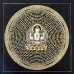 Chenrezig Mantra Mandala Thangka Painting