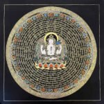 Chenrezig Mantra Mandala Thangka Painting