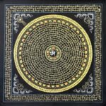 Om Mani Padme Hum Mantra Thangka