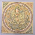 Guru Rainpoche Mantra Mandala Thangka