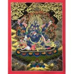 Six Arms Mahakala Thangka Painting