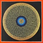 Om Mani Padme Hum Mantra Thangka Painting