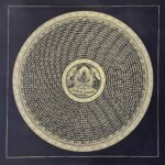 Chenrezig Mantra Mandala Thangka Painting