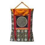 Silk Mounted Brocade Mantra Mandala Thangka