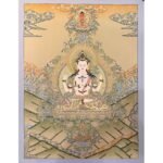 High Quality Chenrezig Thanka Painting